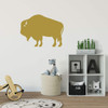 Buffalo Wall Decal - Gold