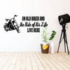 'An Old Biker and The Ride of His Life' with Motorcycle - Den