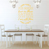 For Where Two Or Three Gather - Bible Verse Matthew 18:20 - Yellow