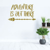 'Adventure Is Out There' Vinyl Sticker Decoration - Gold