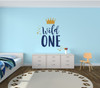 Wild One - Where The Wild Things Are Wall Decal - Navy Blue