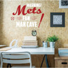 NY Mets Man Cave Baseball Decorations - White/Office