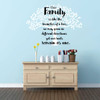 Family Tree Wall Decal - Bedroom
