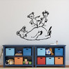 Dr. Seuss Hop on Pop Characters Wall Decal