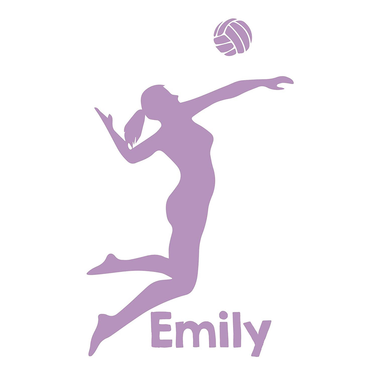 Volleyball Sticker - Navy Blue | Spike Like A Girl