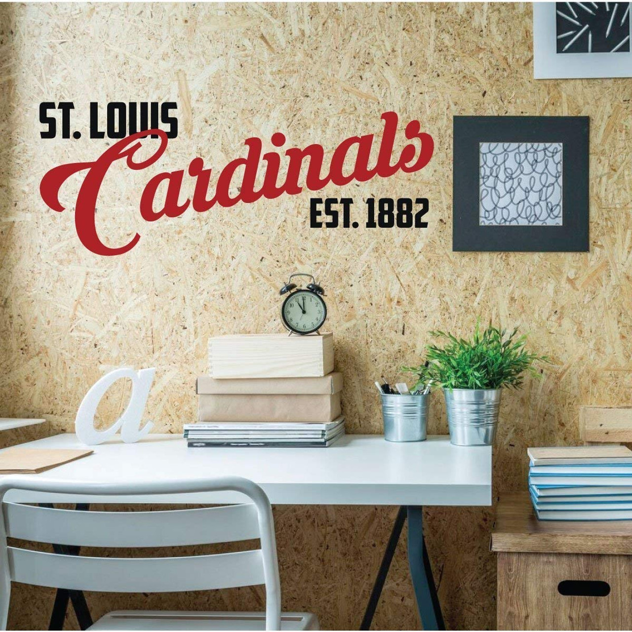 Cardinals Baseball Decor Wall Art Logo