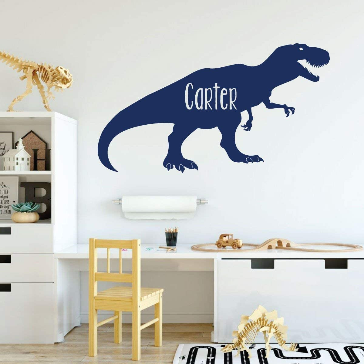 Autocollant Vinylique Géant T-Rex 3M - Décalque Pour Voiture, Dinosaure Style Raptor, Multicolore