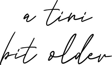 A Tini Bit Older Vinyl Decal