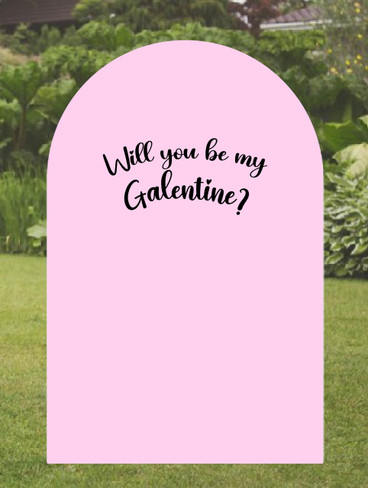 Be My Galentine Vinyl Decal ' Fun Galentine's Day Party Decor & Gift for Friends