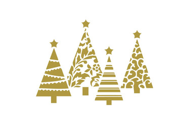 Christmas Tree Wall Decor Vinyl Decals