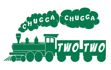 Chugga Chugga Two Two Vinyl Decal