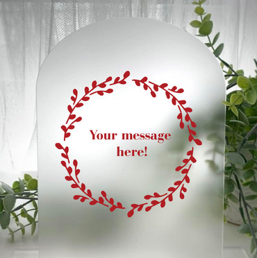 Custom Sign for The Holidays