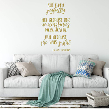 Christian Quotes Wall Decal