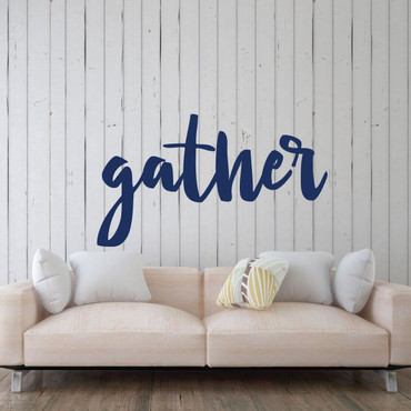 Family Quote Gather Vinyl Home Decor Quote