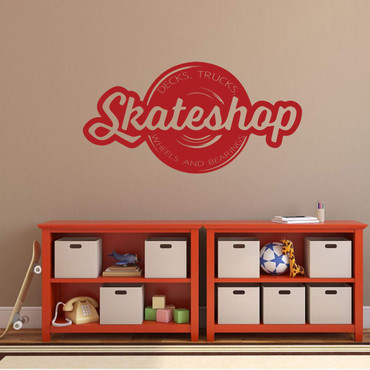 Skateshop Vinyl Wall Decor