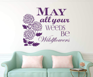 Garden Flower Themed Home Decor