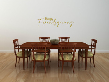 Happy Friendsgiving Wall Sticker