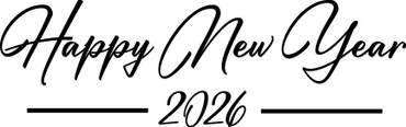 Happy New Year Vinyl Wall Sticker