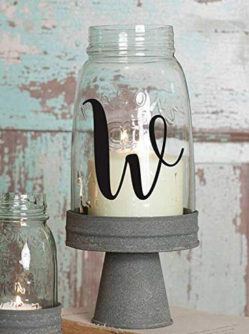 Letter W Decor - 2 Sets of Black Letter W and Polka Dots for Decorating Jack-O-Lanterns, Pumpkin - Fall Decor Vinyl Decals, Holiday Party Favors