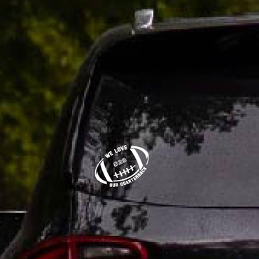 Love our player vinyl decal