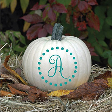 Monogram Halloween Vinyl Decal