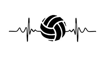Volleyball Wall Decal