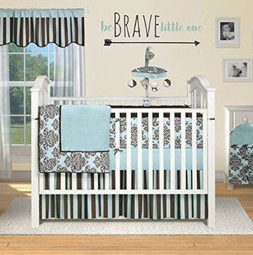 Baby Wall Decal "Be Brave Little One" For Nursery Wall Decoration