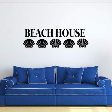 Beach House Vinyl Decor Wall Decals