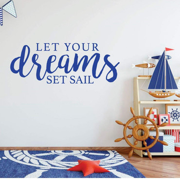 Children Sailing Wall Decal