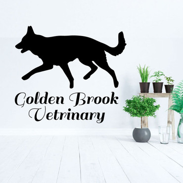 Dog Wall Decals - German Shepherd - Dog Lover Gifts - Dog Decor - Vinyl Wall Decor