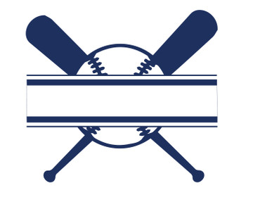 Personalized Baseball Wall Decor - Sports Decoration for Theme Athlete Bedroom Decoration - Vinyl Removable Sticker for Children's Bedrooms, Playroom or Home.