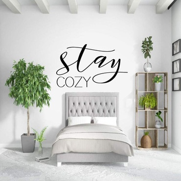 Bedroom Vinyl Wall Decal Lettering