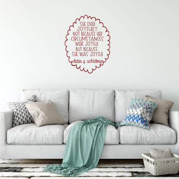 Christian Quotes Wall Decal