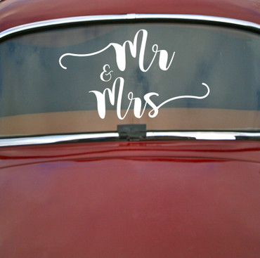 Couples or Wedding Gift Vinyl Decal