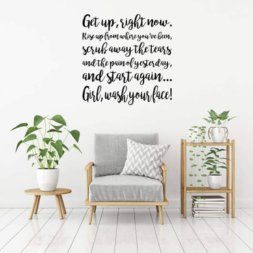 Inspirational Wall Decal for Women