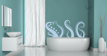 Octopus Bathroom Wall Decor