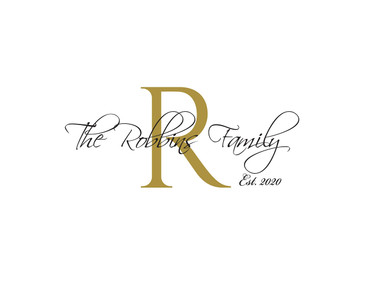 Personalized Family Name Wall Decals of Premium Vinyl stickers for Home and Wall Decor with Established Marriage Year and Monogram Initial - Custom Sizes and Colors Match the Theme of any Living Space