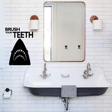 Shark Bathroom Wall Decor