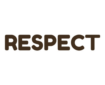 Custom Request Vinyl Wall Decal - "RESPECT" - Vinyl Sticker Decoration - 60 x 10 inches