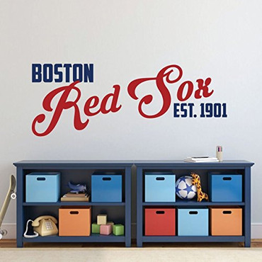 Red Sox Wall Decal - Boston Baseball Decorations