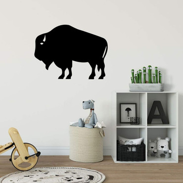 Buffalo Wall Decal -Black