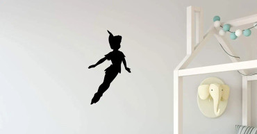 Peter Pan Shadow Wall Decal