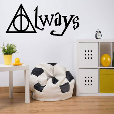 Deathly Hallows 'Always' - Black