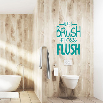 Bathroom Wall Decal Ideas: Funny Quotes, Rules & Spa Vibes