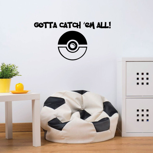 Pokemon Wall Decor 'Gotta Catch 'Em All'