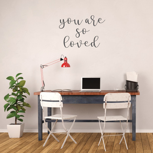 'You Are So Loved' Wall Decal