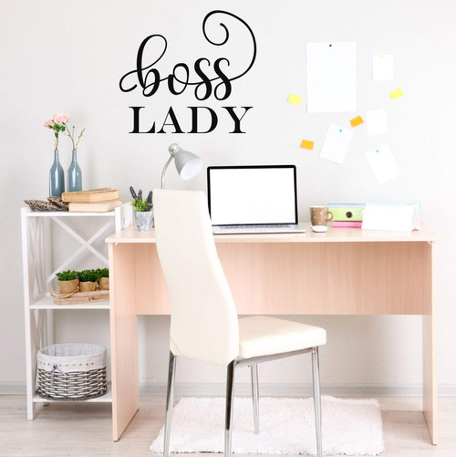 Boss Lady Lettering Home or Office Decor