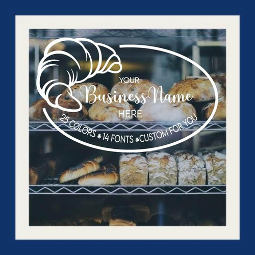 Custom Business Name or Logo Vinyl Sticker