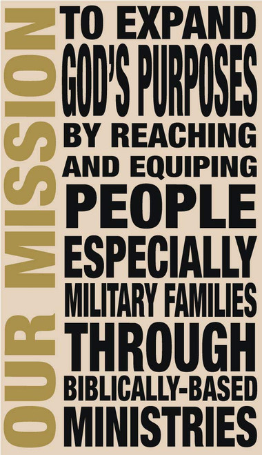 Custom Order - Mission Statement 60" x 84"