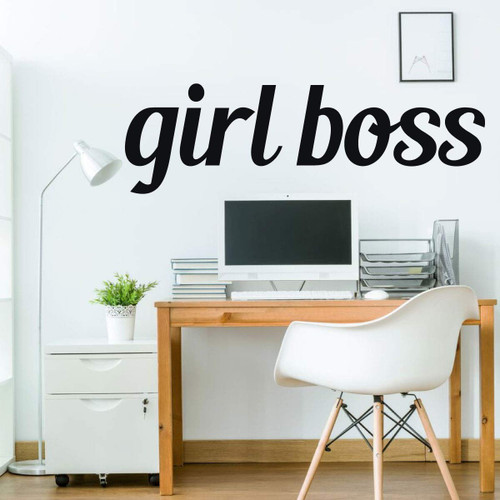 Girl Boss Wall Decor
